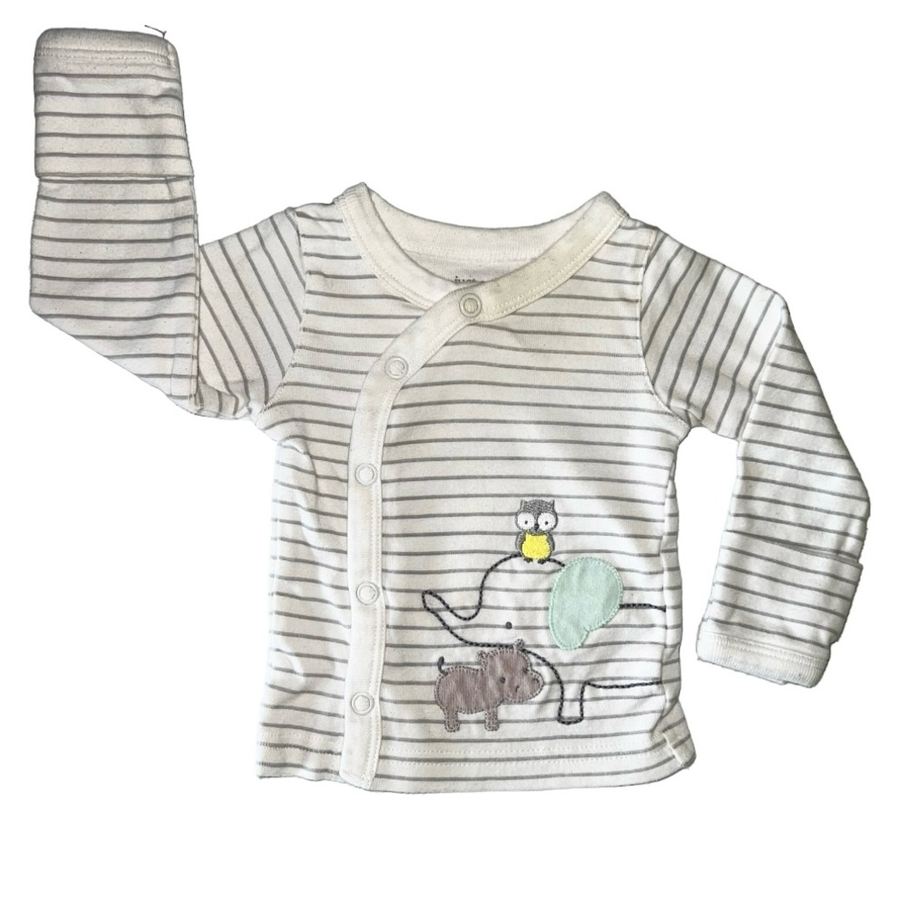 Just One You Made By Caters Unisex Baby One Shirt Long Sleeve Side Button Shirt